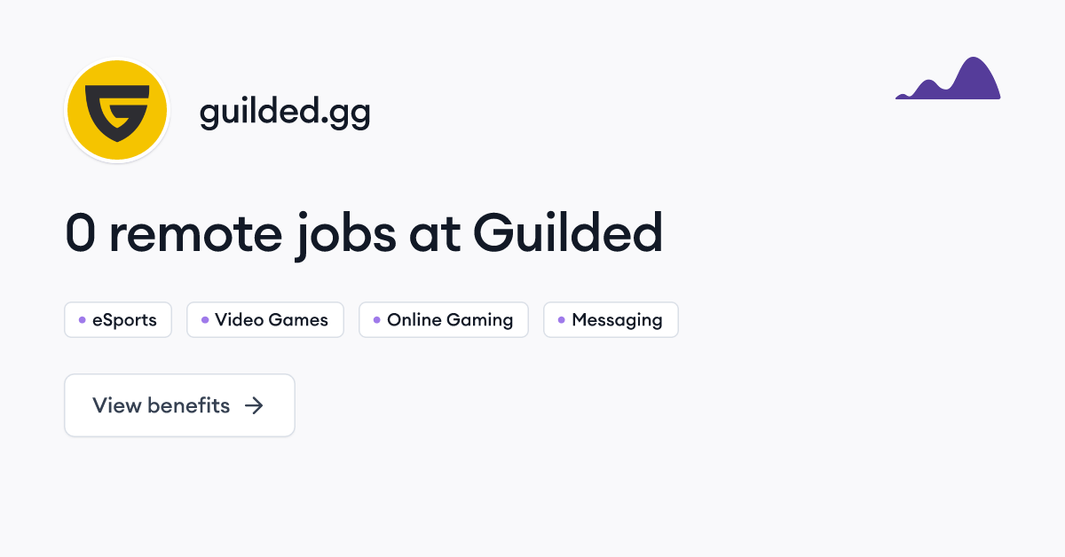 0 Remote Jobs at Guilded