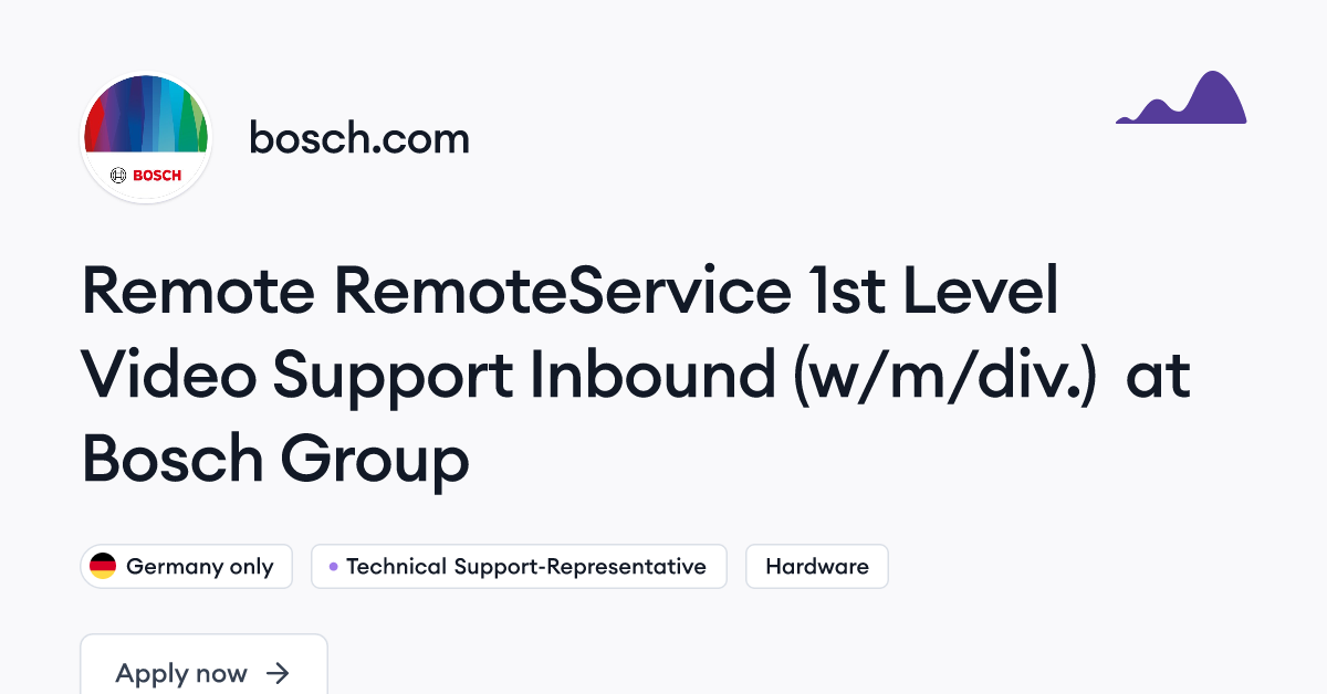Bosch Service Solutions Magdeburg GmbH: Remote IT Support Job Opportunity – Apply Now!