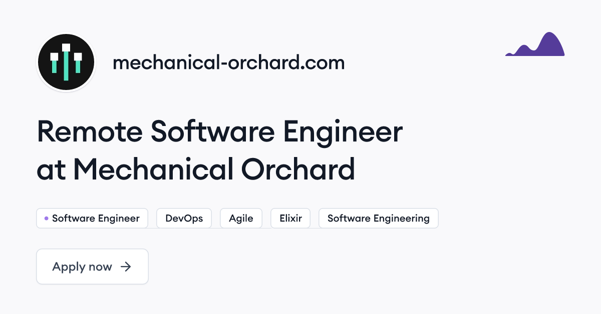 Mechanical Orchard